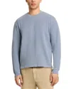 Alex Crane  Caza Rib Organic Cotton Sweatshirt In Wave