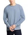 Alex Crane  Caza Rib Organic Cotton Sweatshirt In Wave