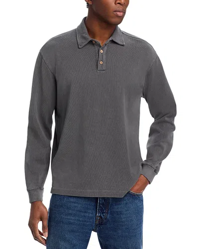 ALEX CRANE  CAZA LONG SLEEVE POLO SHIRT