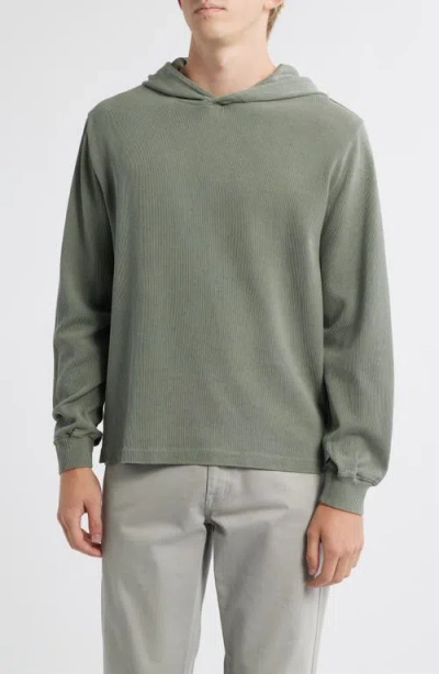 Alex Crane  Caza Organic Cotton Hoodie In Green