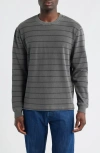 Alex Crane  Caza Rib Organic Cotton Sweatshirt In Gray