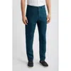 Alex Crane  Cham Linen Straight Leg Pants In Dusk