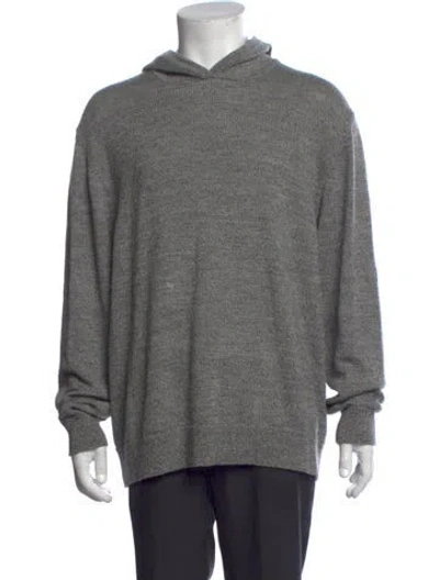 Pre-owned Alex Crane  Crew Neck Long Sleeve Pullover In Grey