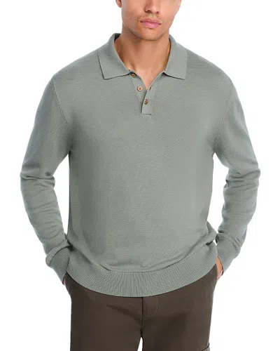 Alex Crane  Feather Polo In Green