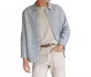 Alex Crane  Kite Jacket In Lines In Blue