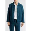 Alex Crane  Kite Linen Jacket In Blue