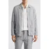 Alex Crane  Kite Linen Jacket In Lines