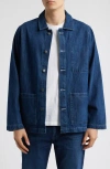 Alex Crane  Kite Organic Cotton Denim Jacket In Indigo