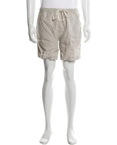 Pre-owned Alex Crane  Linen Chino Shorts In Neutrals