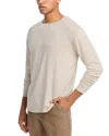 Alex Crane  Linen Sun Tee In Bone