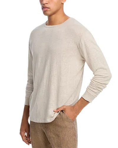 Alex Crane  Linen Sun Tee In Bone