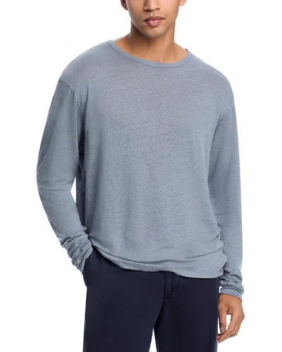 Alex Crane  Linen Sun Tee In Slate