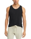 Alex Crane  Linen Tank Top In Night