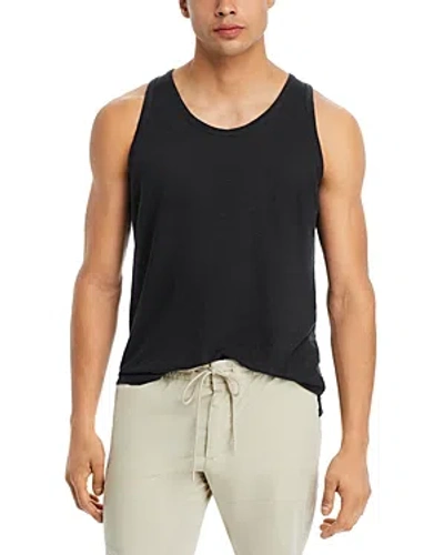 Alex Crane  Linen Tank Top In Night