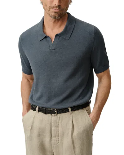 Alex Crane  Lolo Lake Polo Shirt In Blue