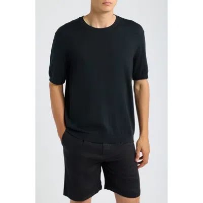 Alex Crane  Lolo Organic Cotton Sweater Tee In Black