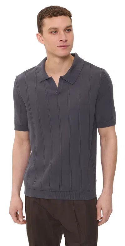 Alex Crane  Lolo Sweater Polo Ash In Blue