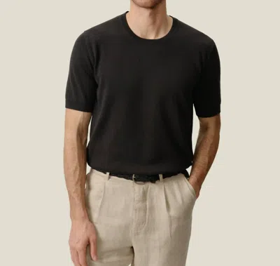 Alex Crane  Lolo Sweater Tee In Black