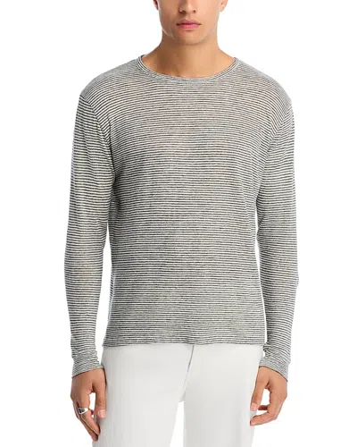 Alex Crane  Long Sleeve Sun Tee In Gray
