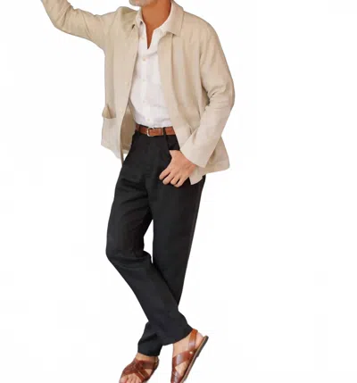 Alex Crane  Men's Cham Pants In Night In Black