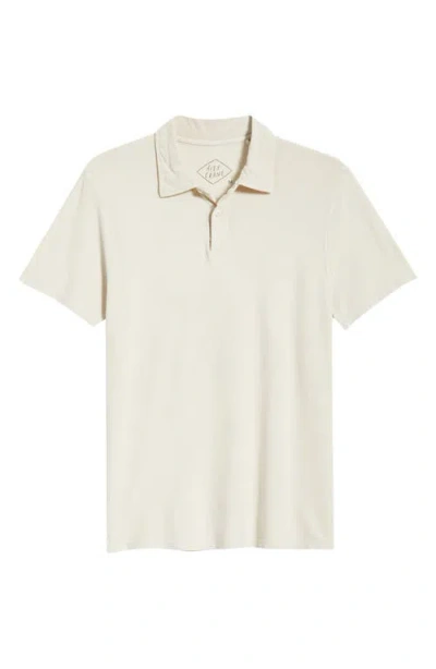 Alex Crane  Organic Cotton Polo In White