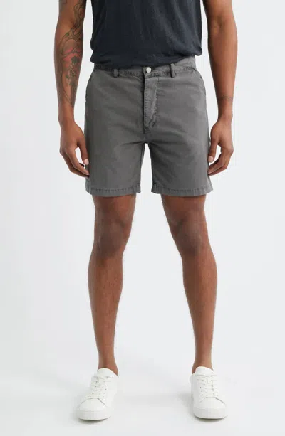 Alex Crane  Pac Cotton Shorts In Slate In Multi