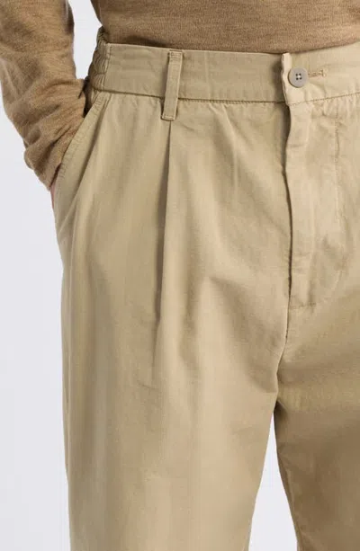 Alex Crane  Pac Easy Wide Leg Organic Cotton Ripstop Pants In Neutral