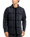 Alex Crane  Park Wool Shirt Jacket In Ink