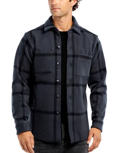 Alex Crane  Park Wool Shirt Jacket In Ink