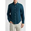 Alex Crane  Playa Linen Button-down Shirt In Blue
