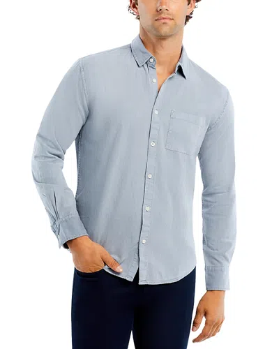 Alex Crane  Port Casual Long Sleeve Shirt In Blue