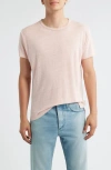 Alex Crane  Sun Regular Fit Linen Tee In Watermelon