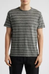 Alex Crane  Sun Linen T-shirt In Chalk