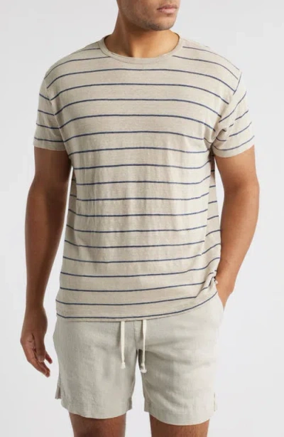 Alex Crane  Sun Linen T-shirt In Neutral