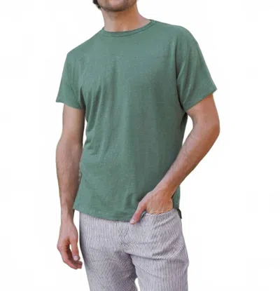 Alex Crane  Tee Shirt In Pine In Green