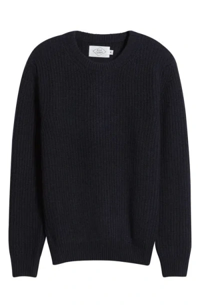 Alex Crane  Vale Merino Wool Sweater In Blue