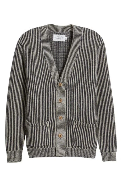 Alex Crane  Vale Merino Wool V-neck Cardigan In Multi