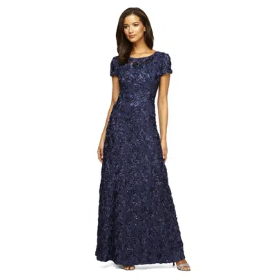 ALEX EVENINGS 112788 LONG MOTHER OF THE BRIDE DRESS