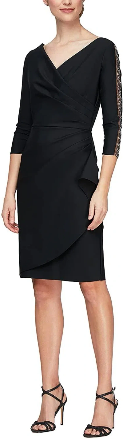 Alex Evenings 8134278 Black 14 Sale