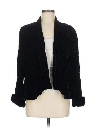 Pre-owned Alex Evenings Blazer Jacket In Black