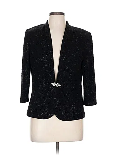 Pre-owned Alex Evenings Blazer Jacket In Black
