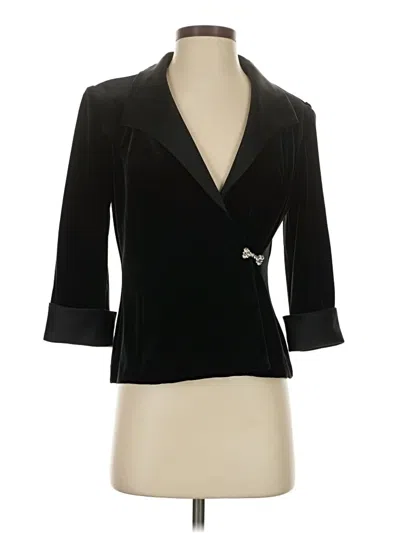 Pre-owned Alex Evenings Blazer Jacket In Black