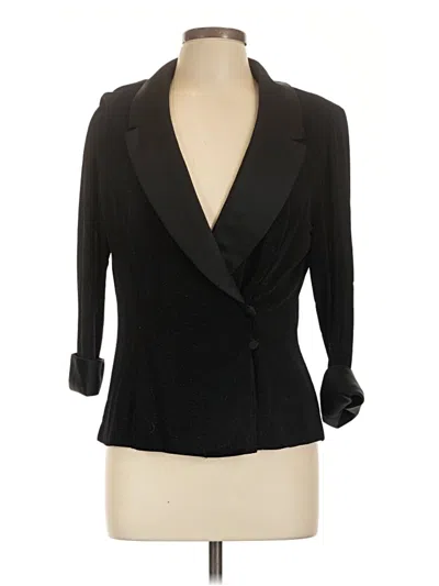 Pre-owned Alex Evenings Blazer Jacket In Black