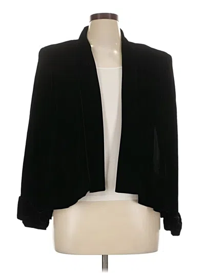 Pre-owned Alex Evenings Blazer Jacket In Black