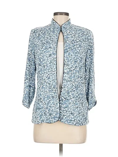 Pre-owned Alex Evenings Blazer Jacket In Blue