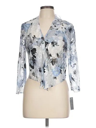 Alex Evenings Blazer Jacket In Blue