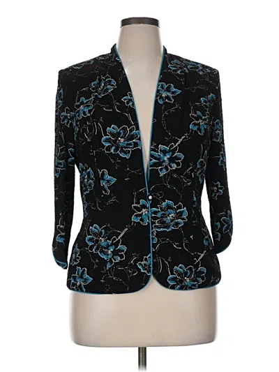 Pre-owned Alex Evenings Blazer Jacket In Blue
