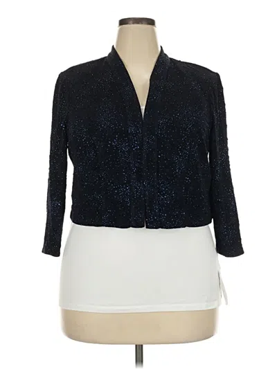 Alex Evenings Blazer Jacket In Black