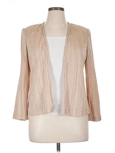 Pre-owned Alex Evenings Blazer Jacket In Brown