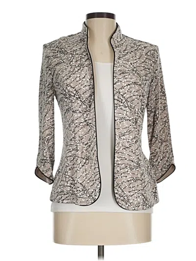 Pre-owned Alex Evenings Blazer Jacket In Gray